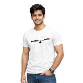 Men’s Graphic Print Round Neck T-Shirt- Allah (170 GSM single jersey)