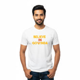 Men’s Graphic Print Round Neck T-Shirt-Tirupathi Balaji (170 GSM single jersey)