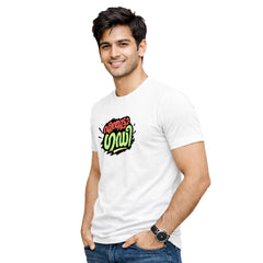 Men's Crew Neck t-shirt - എന്തൂട്ടാ ഗഡി(170 GSM single jersey)