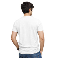 Men’s Graphic Print Round Neck T-Shirt-Jesus(170 GSM single jersey)