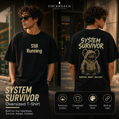 Men’s Oversized T-Shirt - System Survival