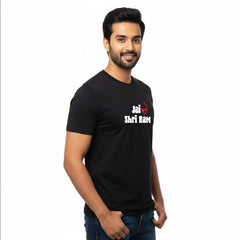 Men’s Graphic Print Round Neck T-Shirt- Jai Shree Ram (170 GSM single jersey)