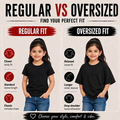 Girl’s Plain Round Neck T-Shirt