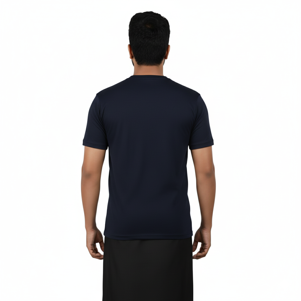 Men’s Graphic Print Round Neck T-Shirt- Ayyappan (170 GSM single jersey)