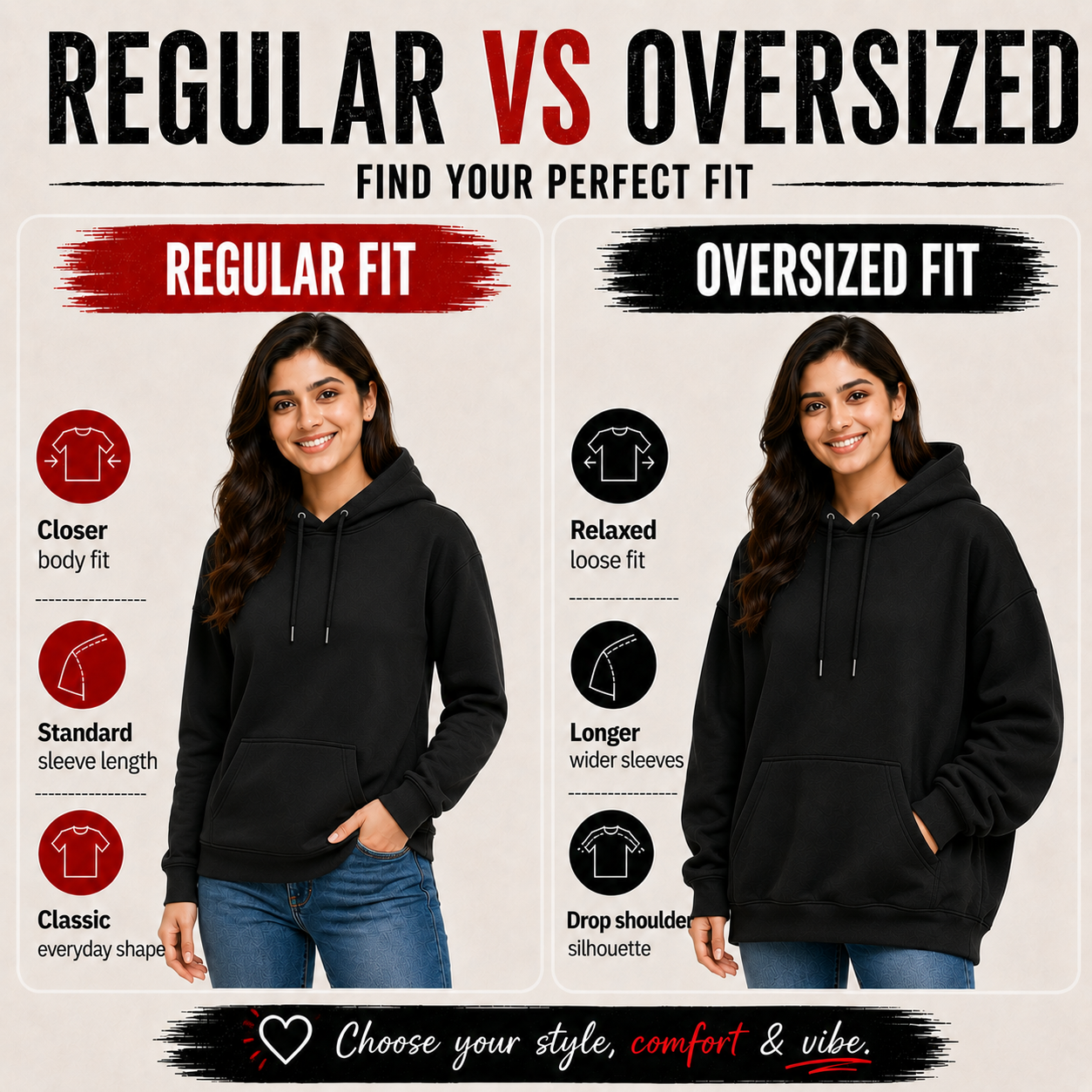 Women’s Plain Hoodie