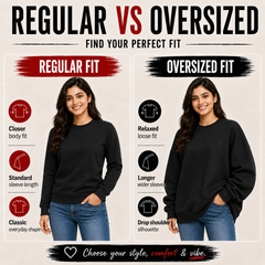 Women’s Plain Round Neck Sweatshirt