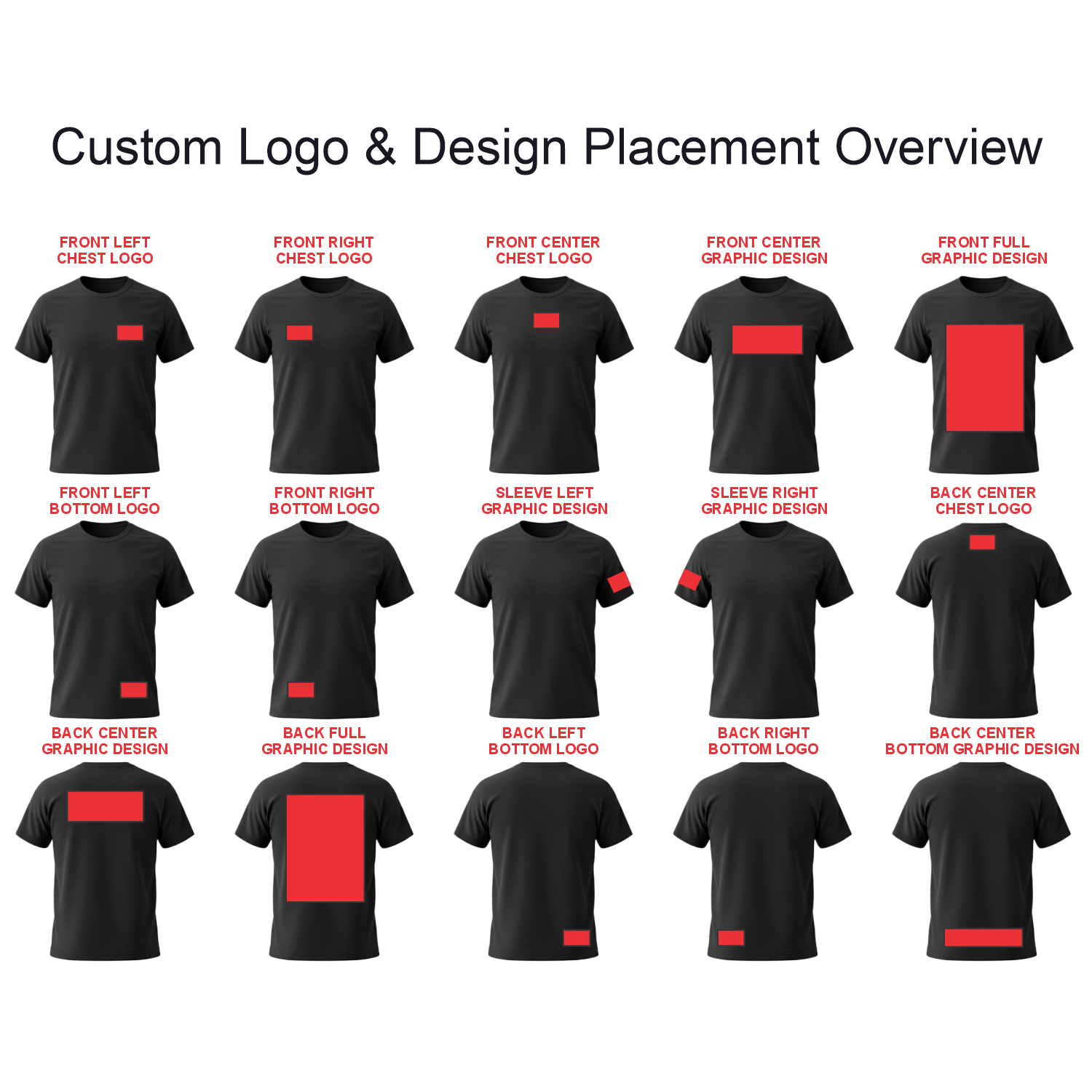 Men’s Plain V-Neck T-Shirt-Customize