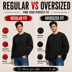 Men’s Plain Round Neck Sweatshirt