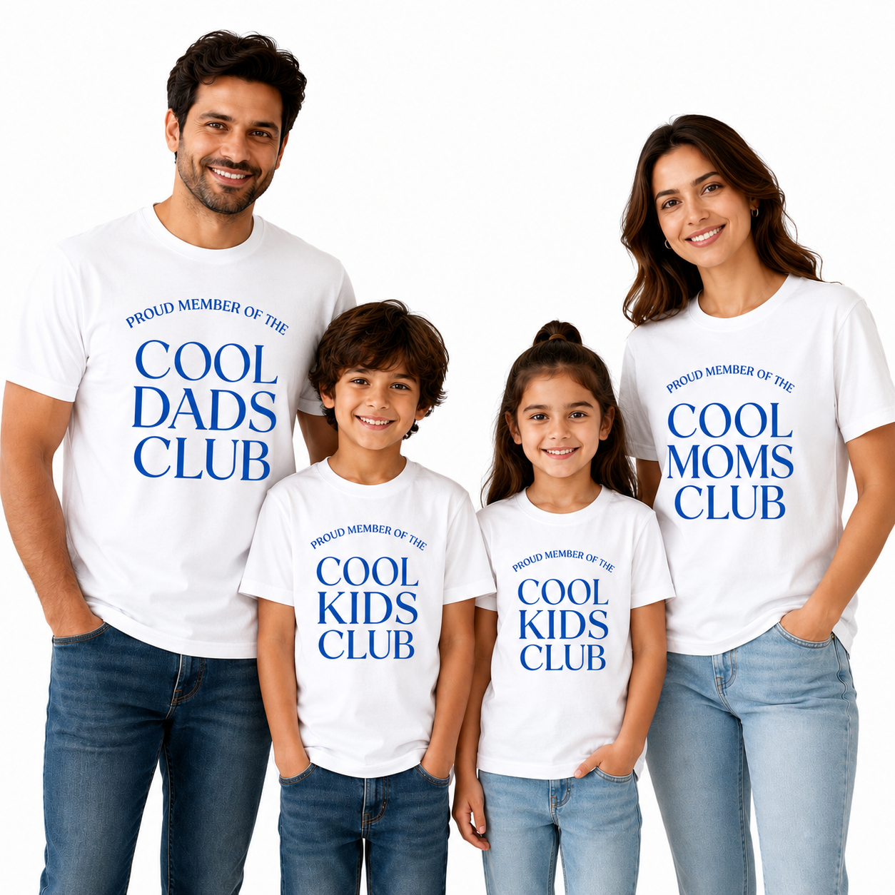 Cool Family Club Matching Round Neck T-Shirt for Daughter – Cool Daughter- (170 GSM) single jersey