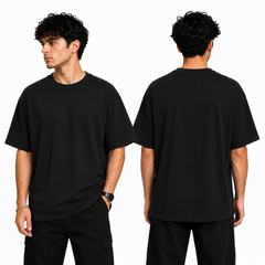 Men’s Oversized Plain T-Shirt