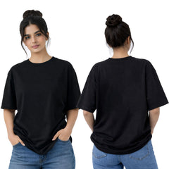 Women’s Oversized Plain T-Shirt
