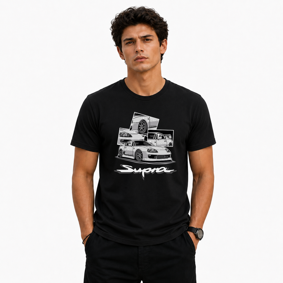 Men's Crew Neck t-shirt - Supra (170 GSM single jersey)