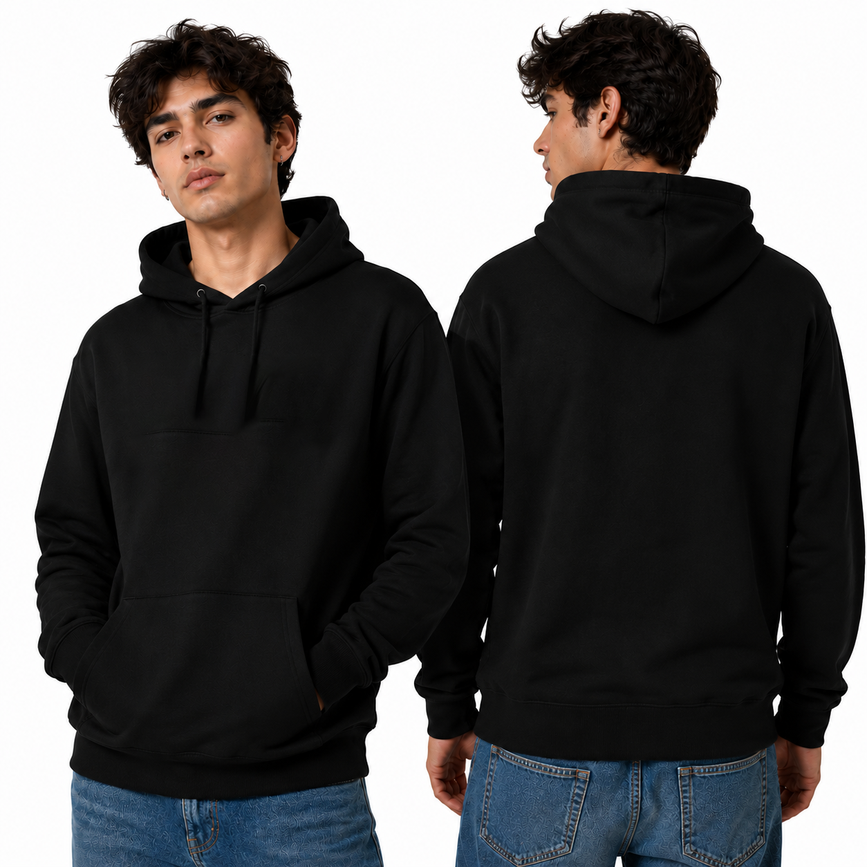 Men’s Plain Hoodie