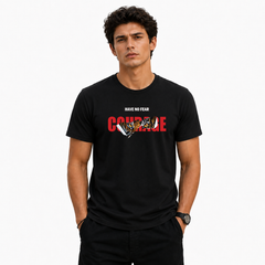 Men's Crew Neck t-shirt- Courage (170 GSM single jersey)