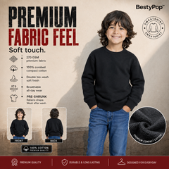 Boy’s Round Neck Sweatshirt
