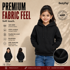 Girl’s Plain Hoodie