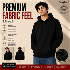 Men’s Plain Hoodie