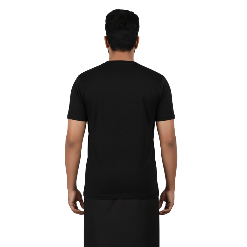 Men’s Graphic Print Round Neck T-Shirt- Ayyappan (170 GSM single jersey)