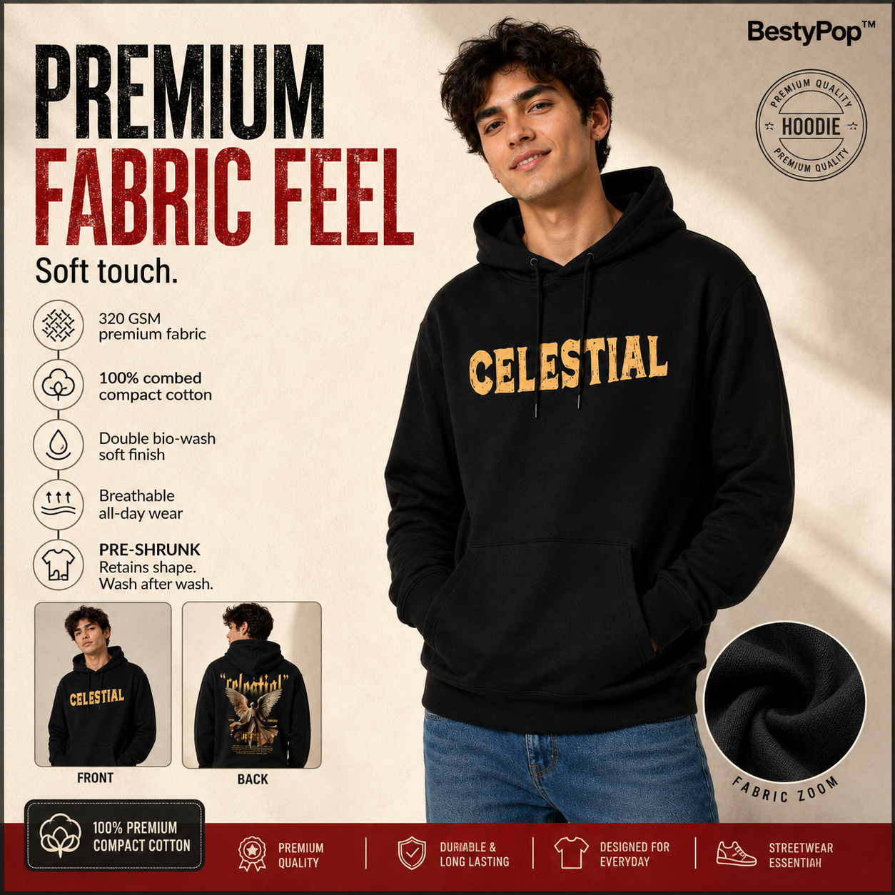 Men’s Hoodie - Celestial (320GSM)