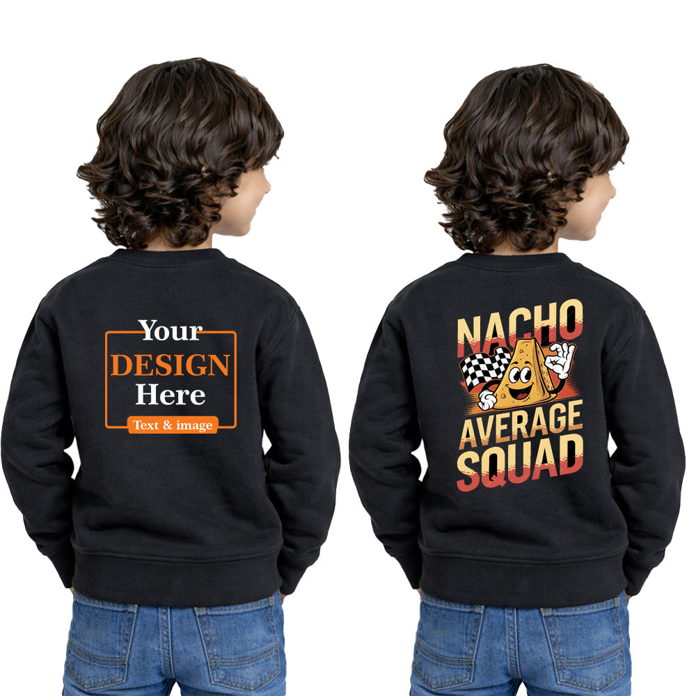Boy Round Neck sweatshirt T-shirt – Customize