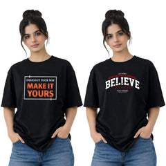 Women Crew Neck Oversized – Customize