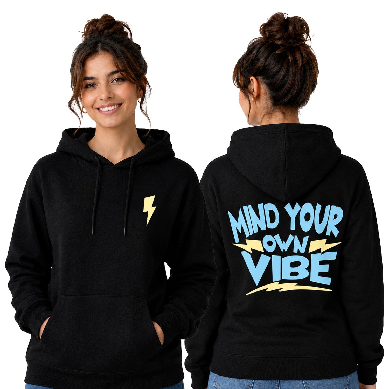 Women’s Hoodie - Mind Your vibe (320 GSM)