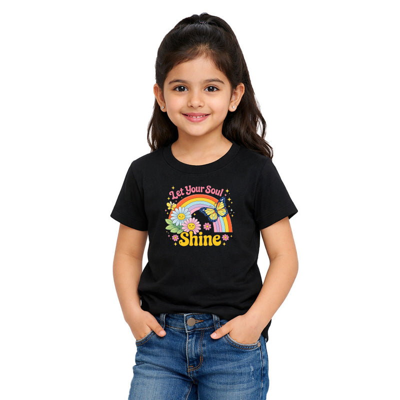 Girl’s Round Neck T-Shirt