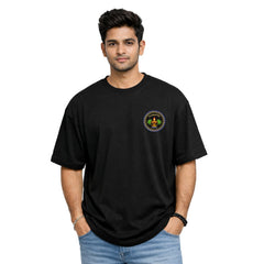 Men’s Oversized Graphic Print T-Shirt - 225 GSM