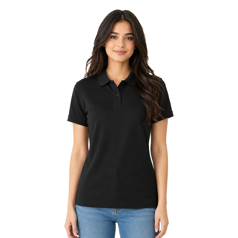 Women’s Plain Polo T-Shirt