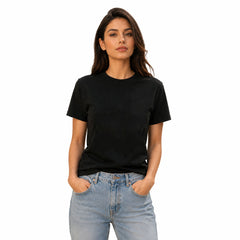 Women’s Plain Round Neck T-Shirt