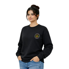 Women’s Graphic Print Round Neck Sweatshirt - 270 GSM