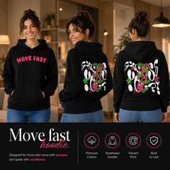 Women’s Hoodie - Move Fast (320 GSM)