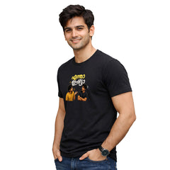 Men's Crew Neck t-shirt-എന്താ ഇഷ്ടാ(170 GSM single jersey)