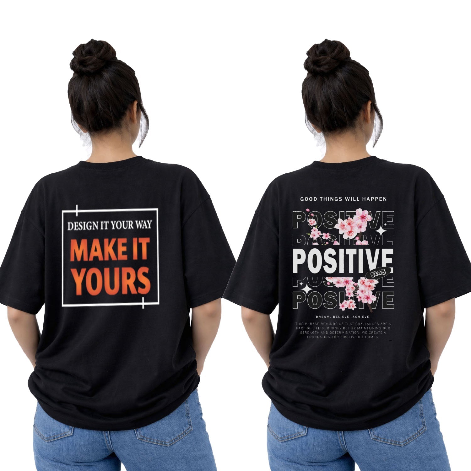 Women Crew Neck Oversized – Customize