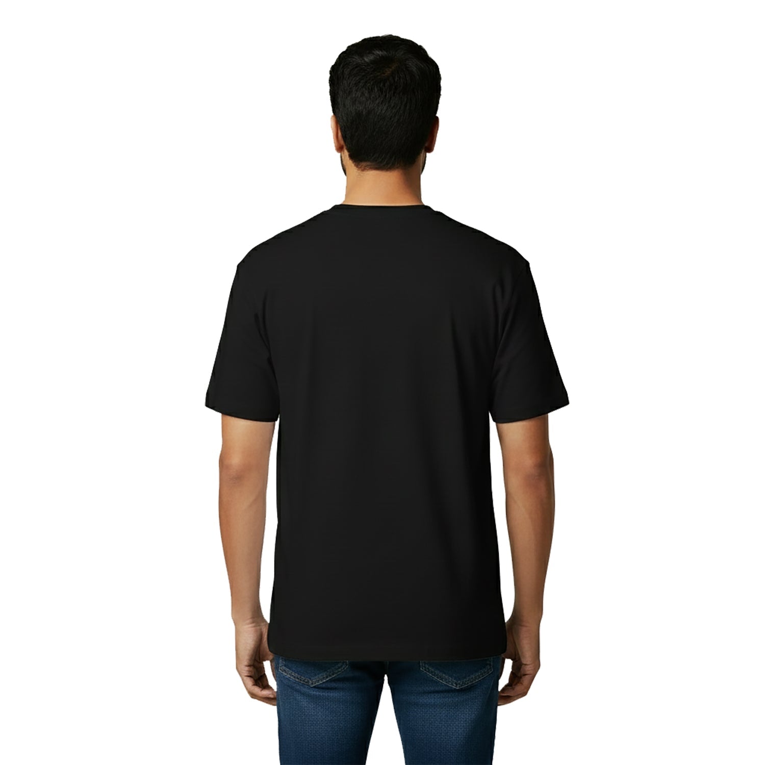 Men’s Graphic Print Round Neck T-Shirt- Krishna (170 GSM single jersey)
