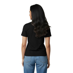 Women’s Graphic Print Round Neck T-Shirt- Krishna (170 GSM single jersey)