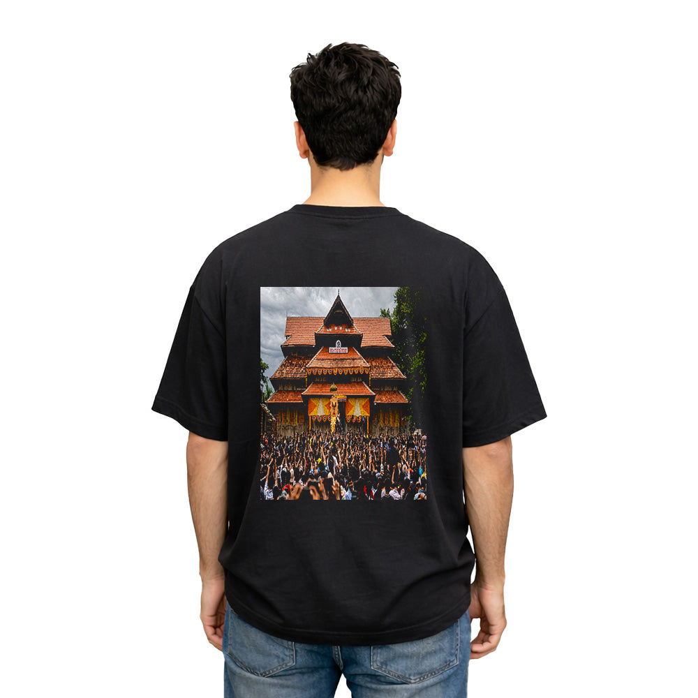 Crew oversized t-shirt - തൃശൂർ പൂരം വൈബ്സ്