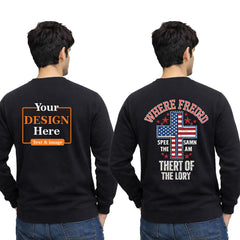 Men Round Neck sweatshirt T-shirt – Customize