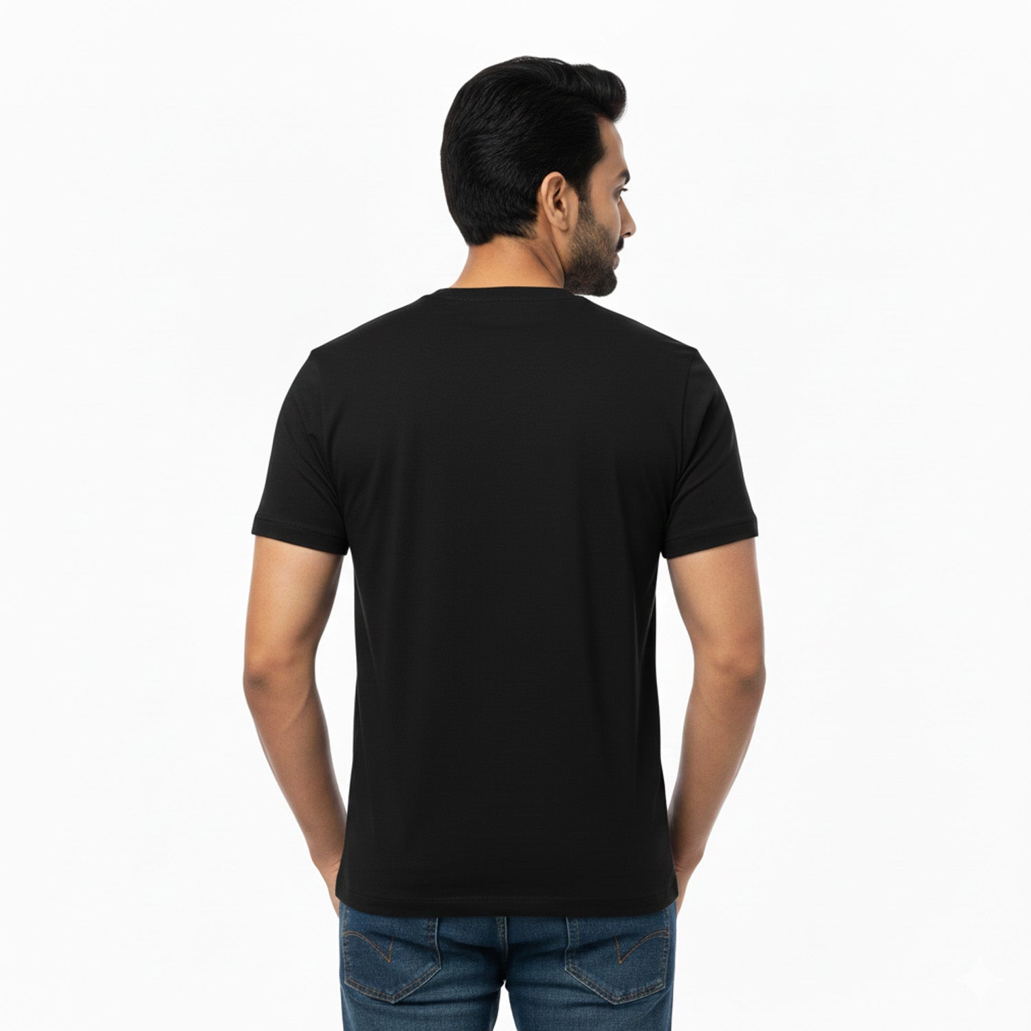 Men’s Graphic Print Round Neck T-Shirt- Murugan (170 GSM single jersey)