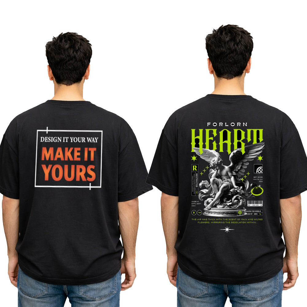 Men Crew Neck Oversized – Customize