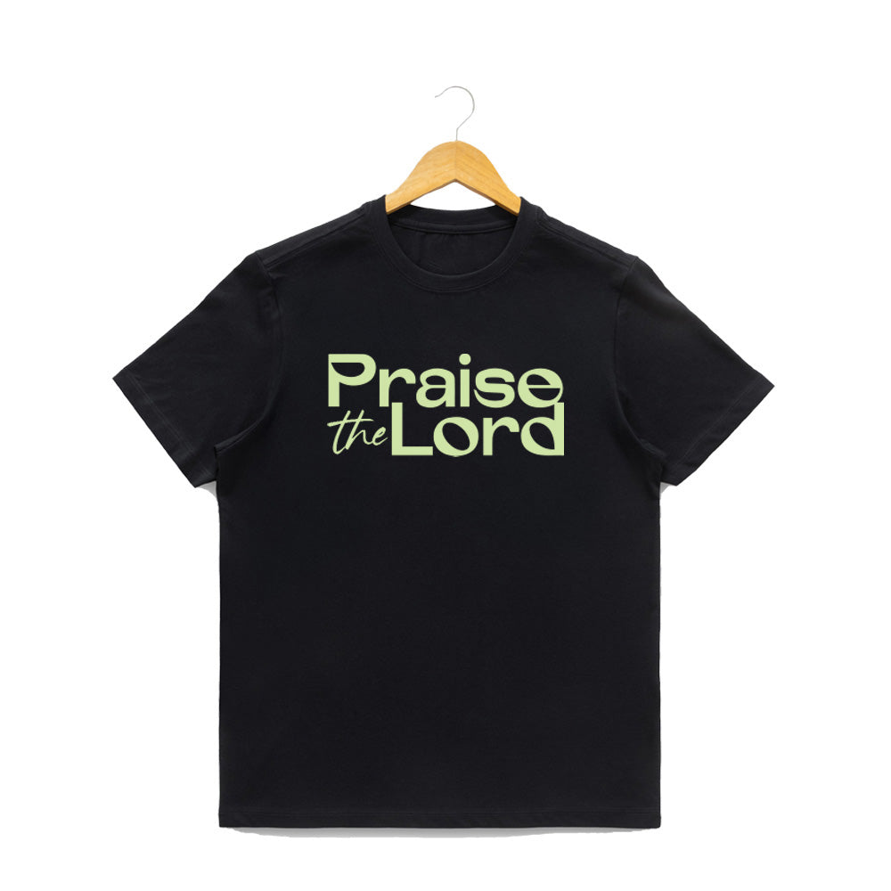 Women’s Graphic Print Round Neck T-Shirt-Jesus(170 GSM single jersey)