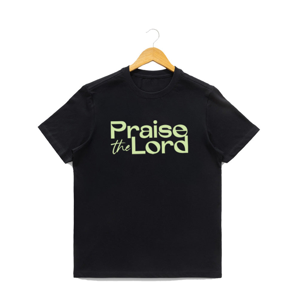 Men’s Graphic Print Round Neck T-Shirt-Jesus(170 GSM single jersey)