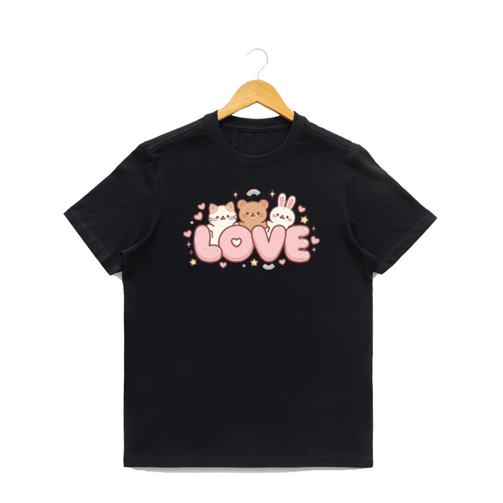 Girl’s Round Neck T-Shirt