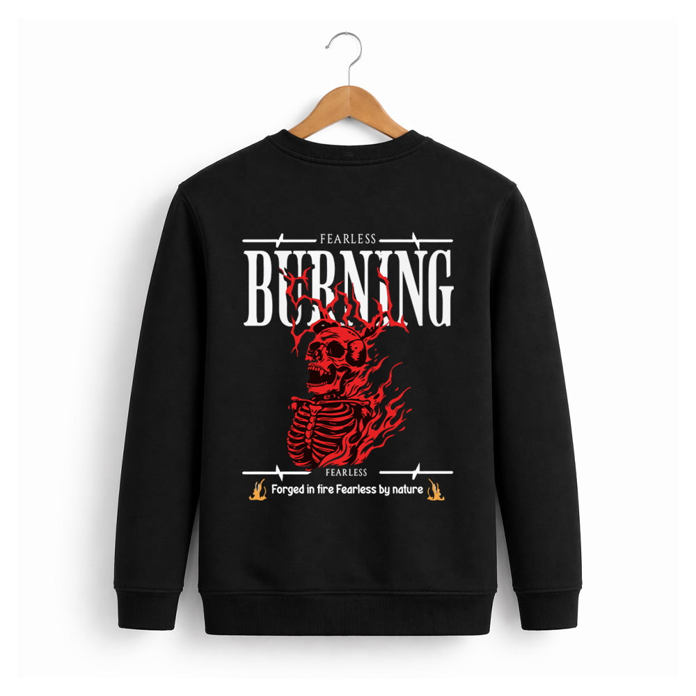 Men’s Graphic Print Round Neck Sweatshirt - 270 GSM (Copy)