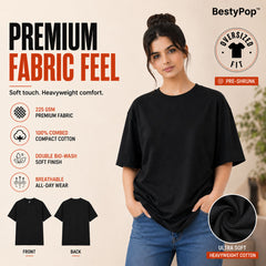 Women’s Oversized Plain T-Shirt