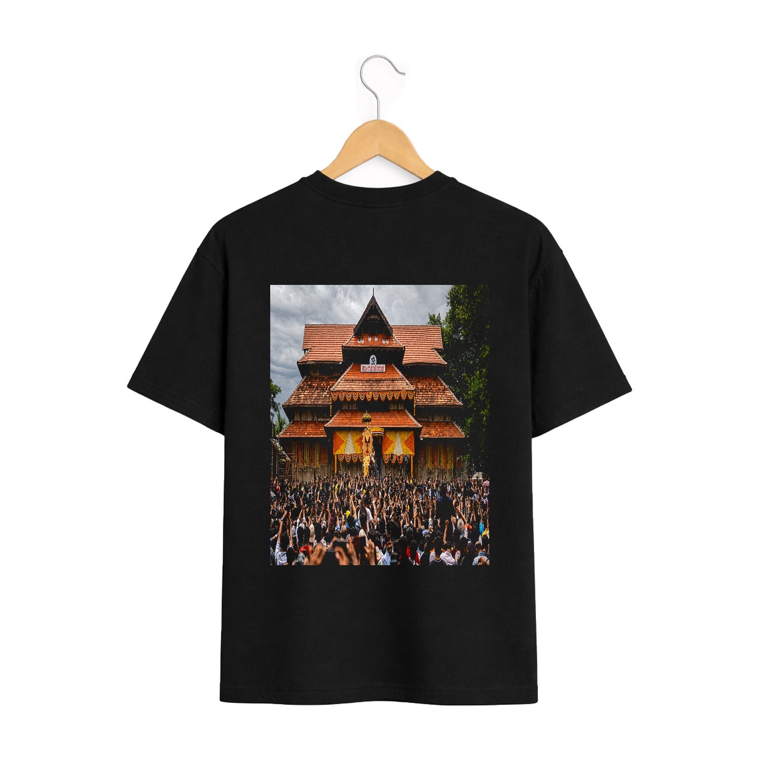 Crew oversized t-shirt - തൃശൂർ പൂരം വൈബ്സ്