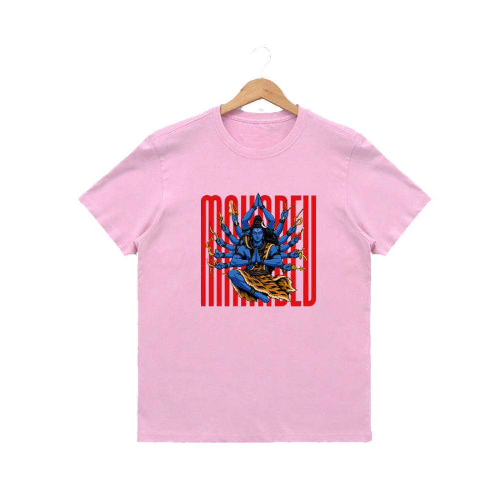 Women’s Graphic Print Round Neck T-Shirt - Shivan (170 GSM single jersey)