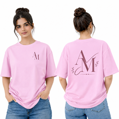 Women’s Oversized Graphic Print T-Shirt - AM Designs