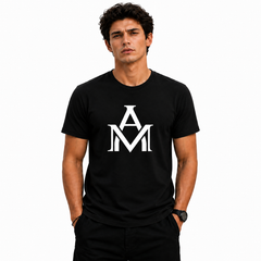 Men’s Graphic Print Round Neck T-Shirt- AM Designs