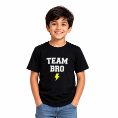 Family Team Matching Round Neck T-Shirt for Son – Team Son - (170 GSM) single jersey
